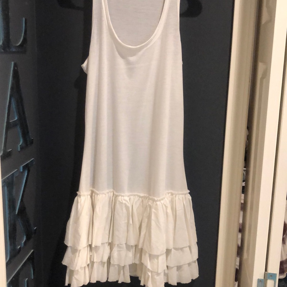 white dress
